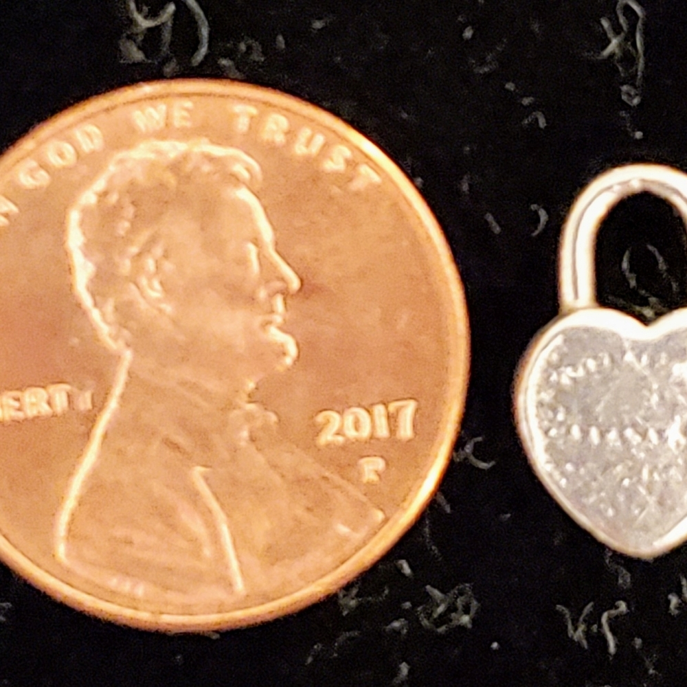 Tiffany & Co. Small, Sterling Heart Charm